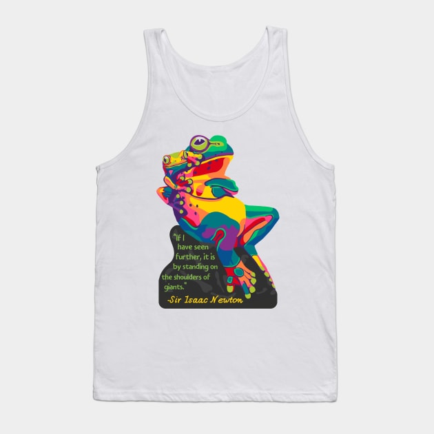 Shoulders of Giants Tree Frogs Tank Top by Slightly Unhinged